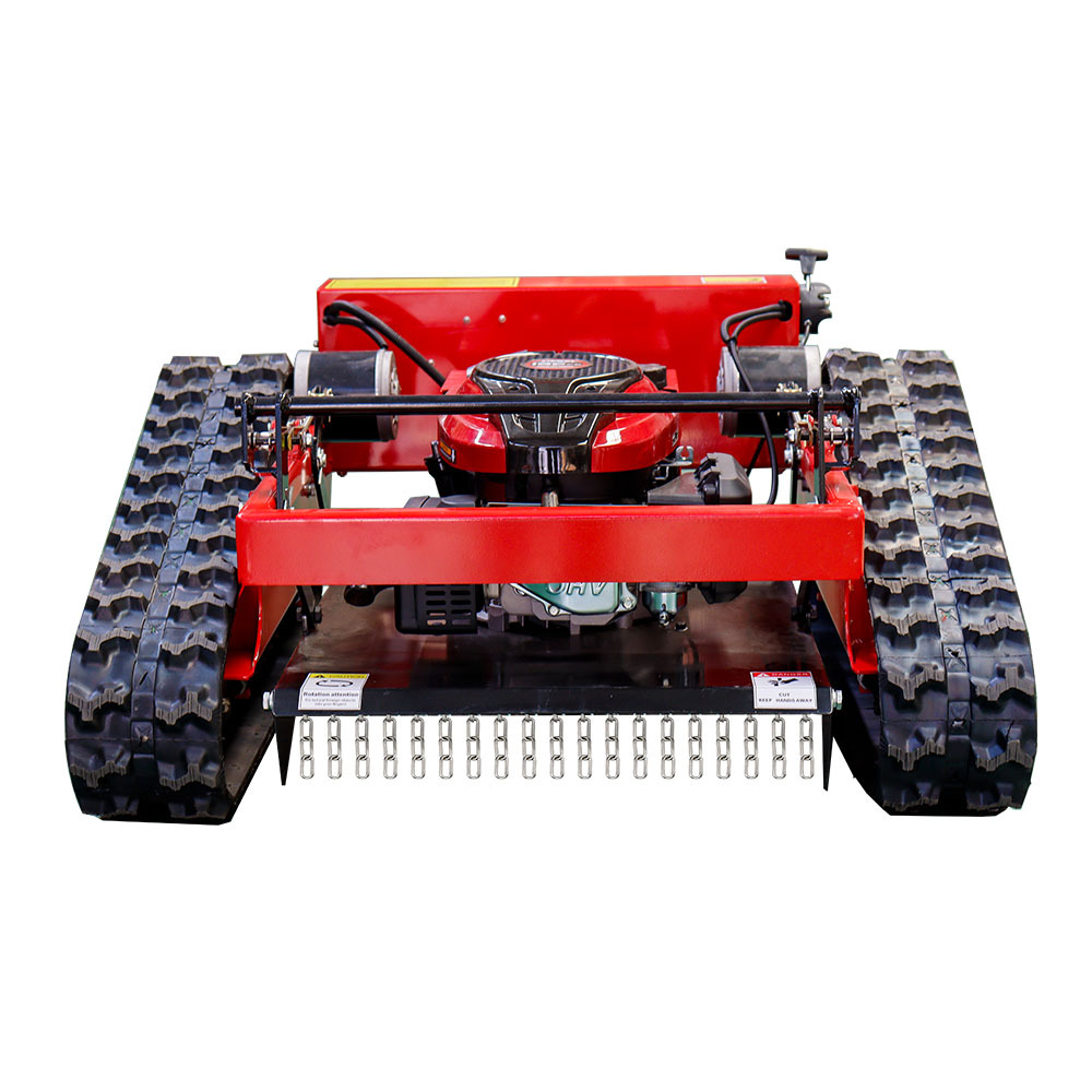 Picture of Factory export width cutting 550 small crawler lawn mower source factory a generation of remote control lawn mower