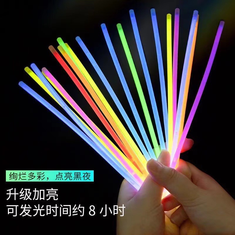 Picture of Shake the same disposable colorful glow stick concert bar dancing funny atmosphere luminous flash props