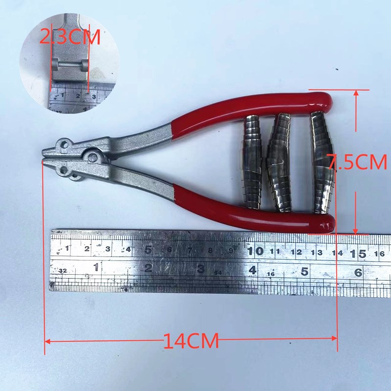 Picture of Badminton Stringing, Tennis Racket Stringing Machine, Stringing Machine, Manual Stringing Starting Clamp, String Resistance Pliers
