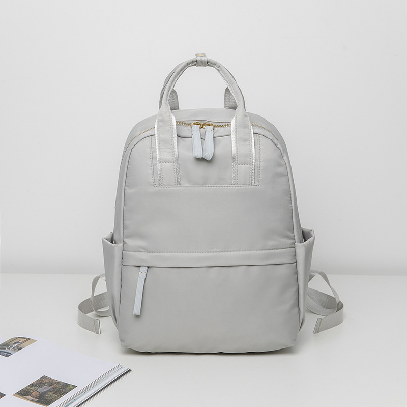 Picture of Women's Simple Backpack Bag Bag Backpack Computer Bag Casual Portable Travel Bag Female Middle School Student School Bag