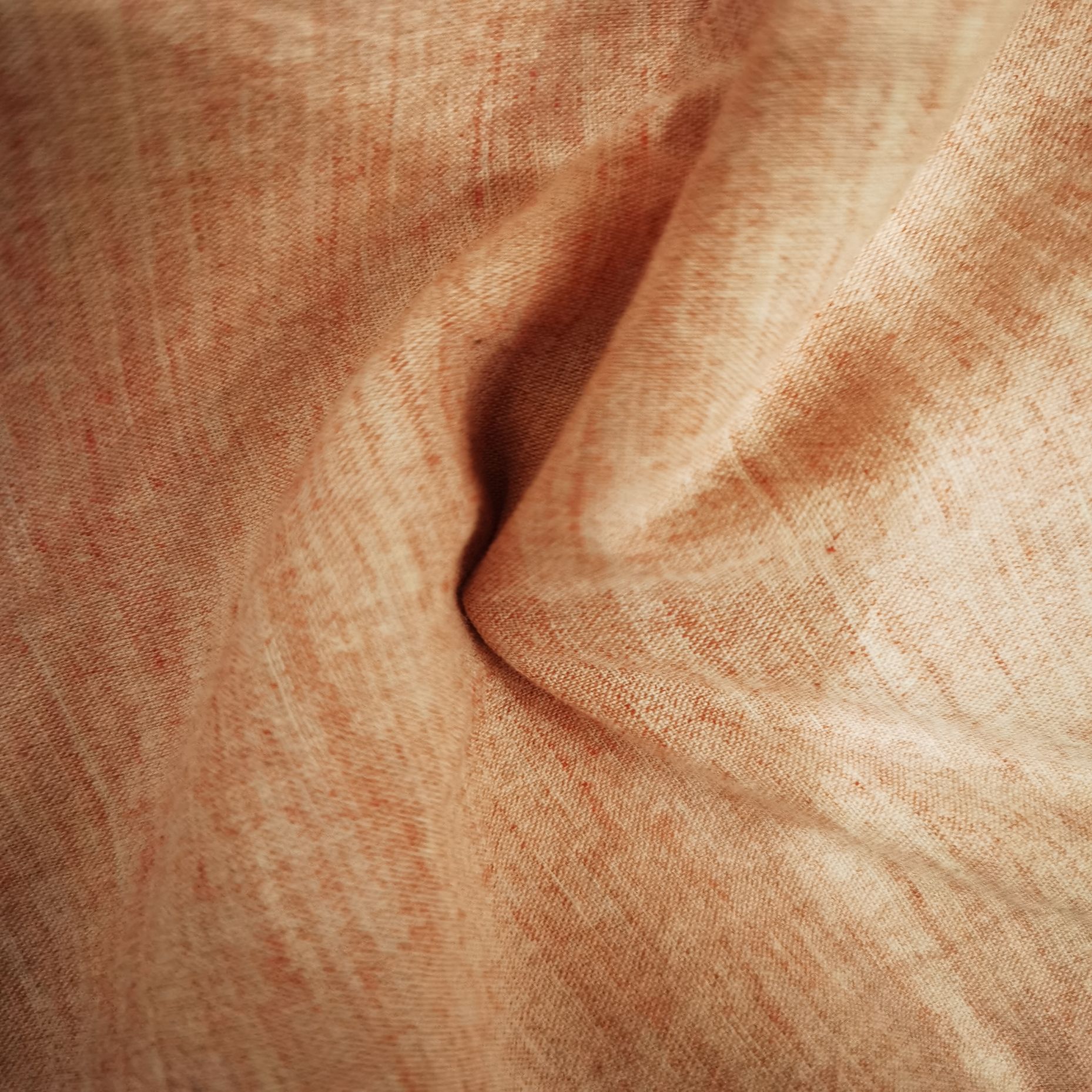 Picture of Cotton and linen fabric 21 pts sand wash slub cotton and linen texture wide fabric water blue crepe bedding fabric fabric wholesale