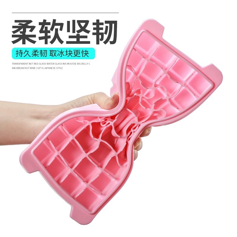 Picture of Ice cube mold commercial creative ice storage box with lid Ice Cube artifact large capacity ice making container Ice Cube mold