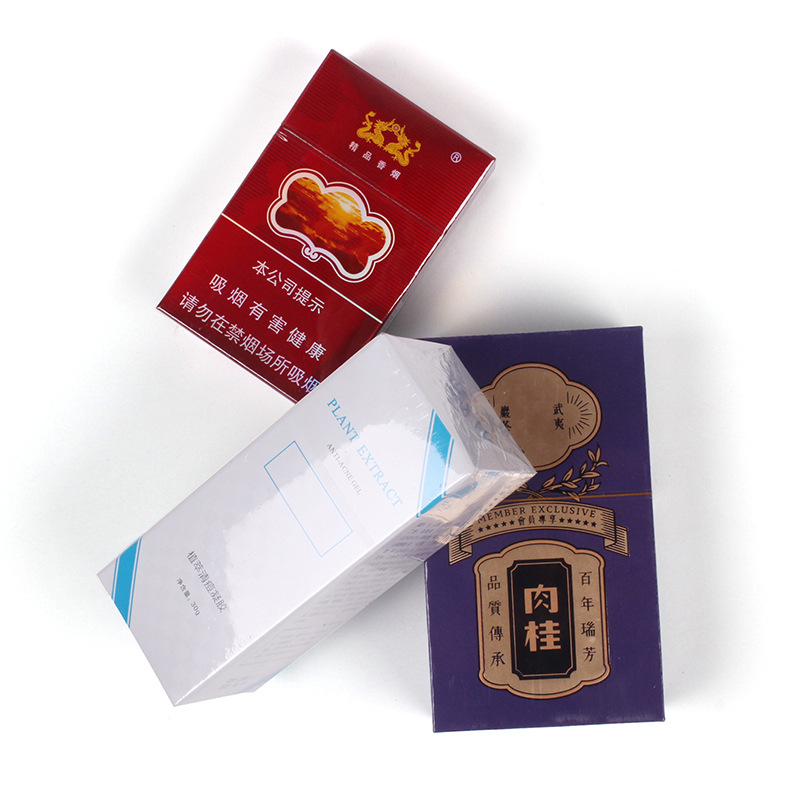 Picture of BOPP tobacco film sheet tea carton packaging cable film cosmetic cigarette Gold cable plastic sealed tobacco film