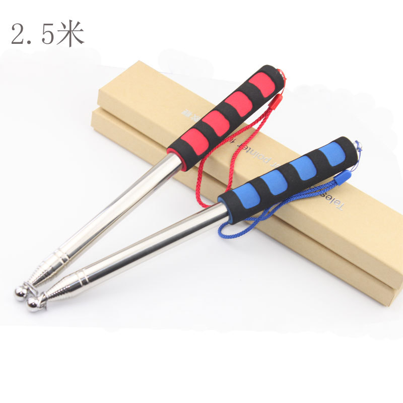 Picture of Fleck Fleck Concert Fan Flag 2.5m Telescopic Flagpole Guide Pole Outdoor Stainless Steel Flagpole
