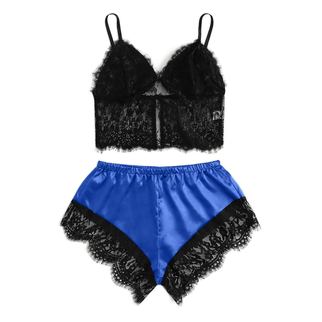 Picture of Amazon Explosions Pajamas Silk Home Wear Underwear Nightdress ebay European and American Manufacturers