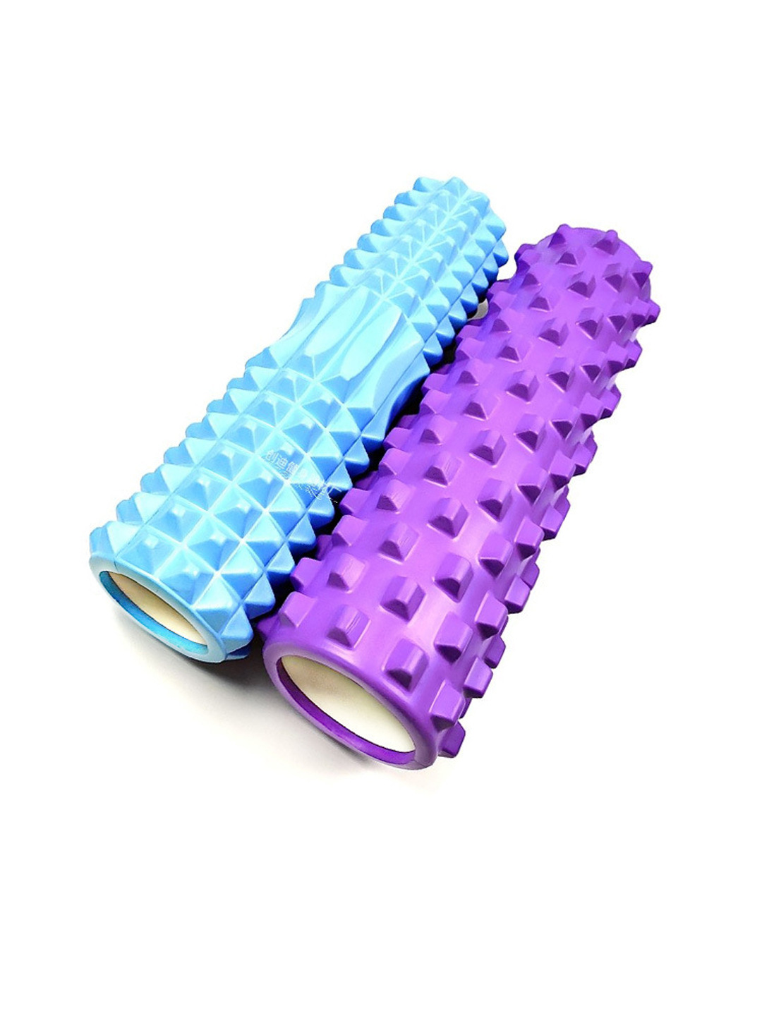 Picture of EVA hollow yoga column 45cm extended foam shaft muscle relaxation massage stick roller Mace factory wholesale