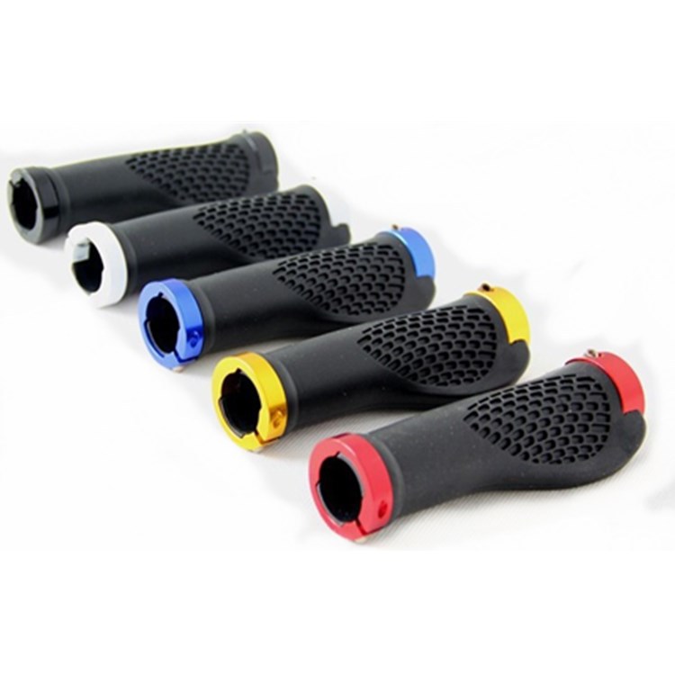 Bicycle Mountain Bike Handle Set Meat Ball Aluminum Alloy Buckle Handle Deadly Flying Man-made Rubber Handle Riding Equipment