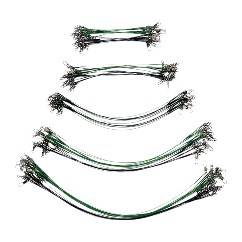 Manufacturer Wholesale Luya Front Lead Anti-Bite Wire Steel Wire Wire Leader Luya Fishing Gear Accessories