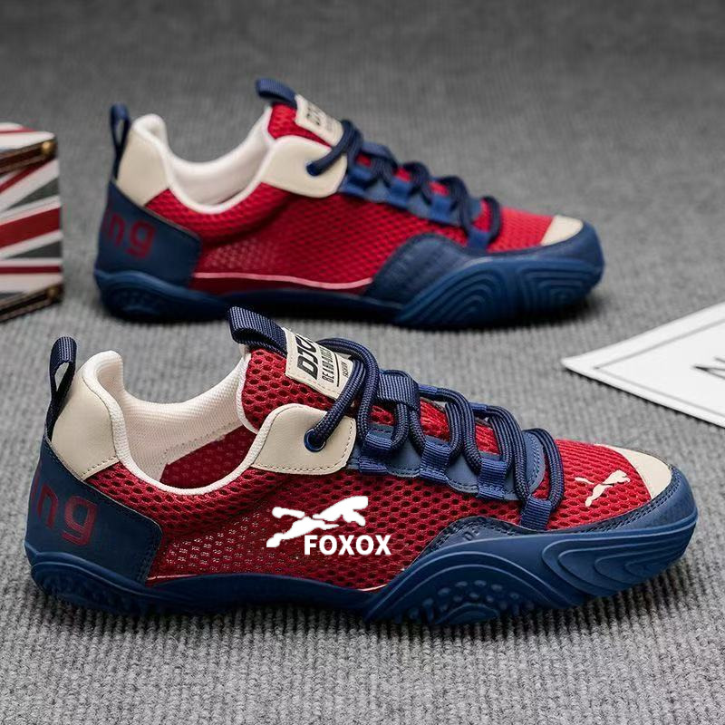 Summer new mesh breathable casual shoes versatile trend student sneakers lightweight running shoes and pedal shoes