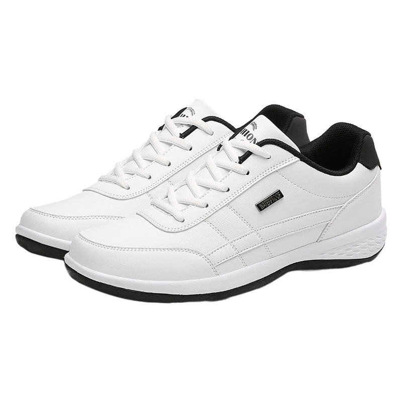 Spring men's shoes 2021 New 47 large size leather small white shoes 45 casual sports 46 trend all-match student shoes