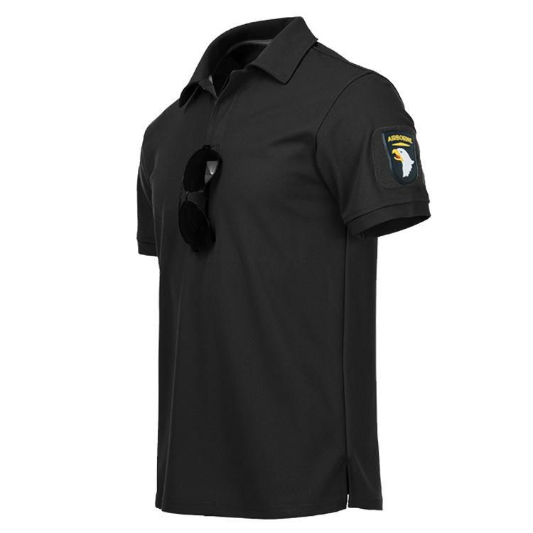 Picture of Quick-Drying T-Shirt Men's Lapel Sports Summer Style Wolf Warrior Tactical Short-Sleeved Quick-Drying Clothing Special Forces T-Shirt Men's Breathable Trendy