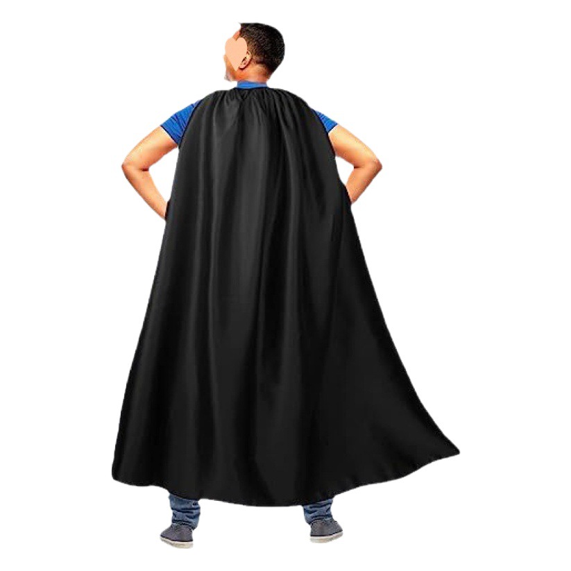 Picture of Shawl Cross-Border Halloween Cloak Anime Cosplay Costume Lace up Superman Cloak Savior Hero Red Cos