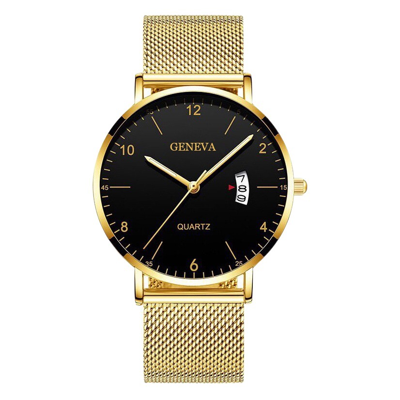 New men's watch men's watch luminous quartz watch student net belt belt business trend manufacturers wholesale cross-border
