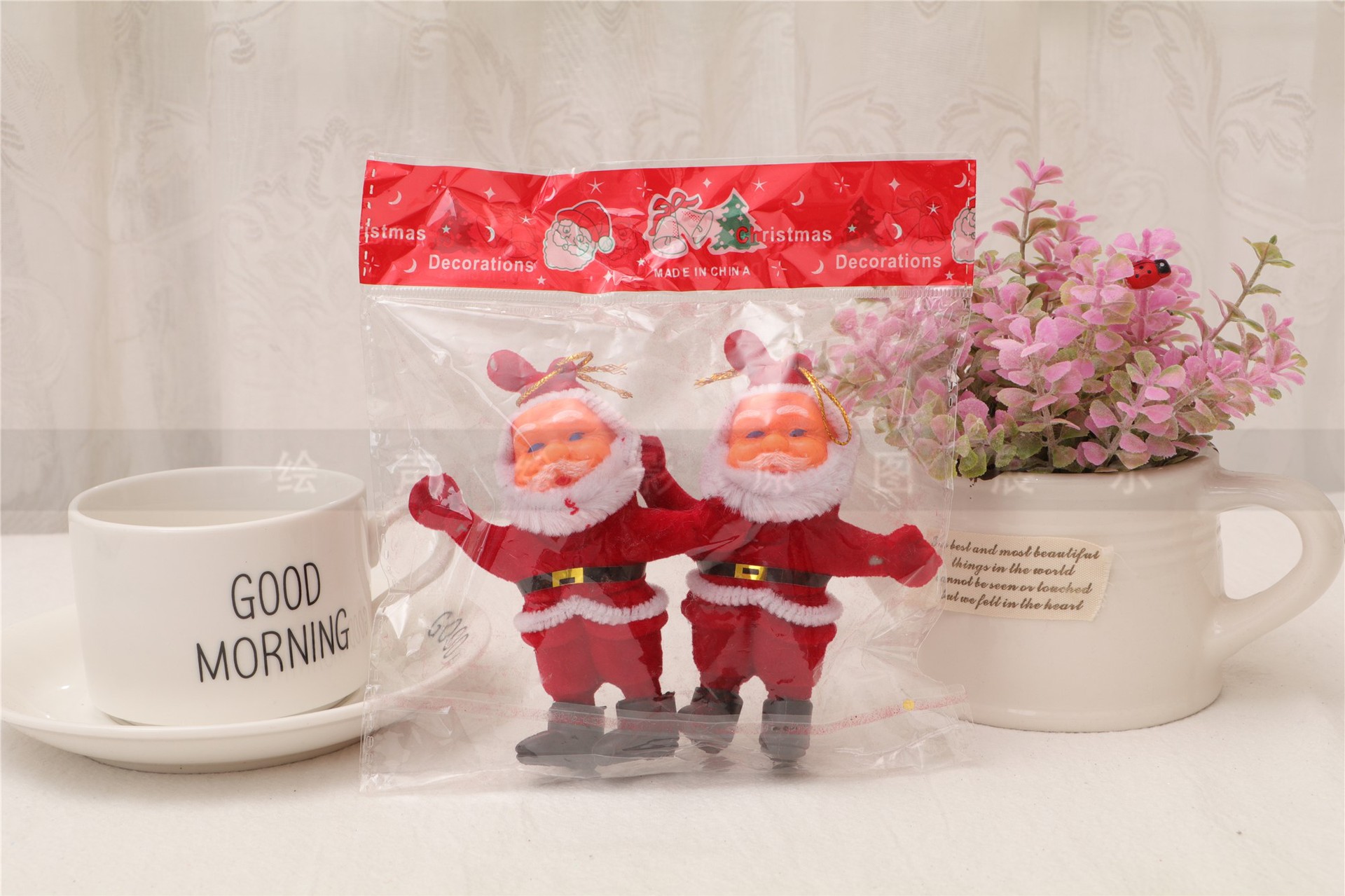 Picture of Christmas tree pendant accessories Santa Claus doll pendant Christmas doll pendant holiday gift
