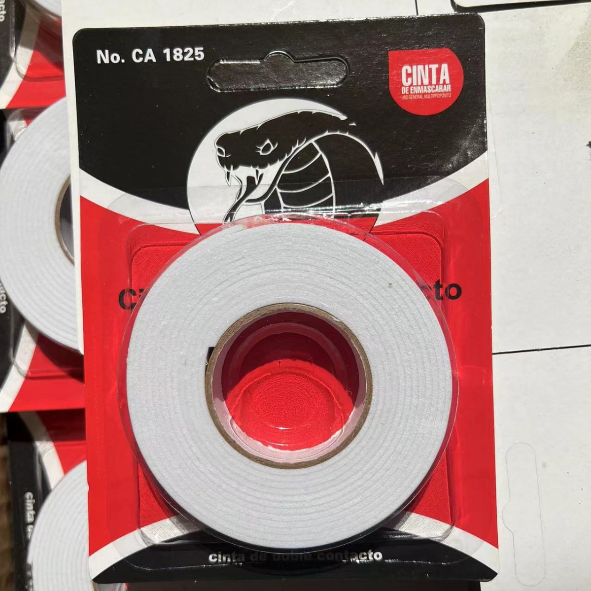 High viscosity fixed wall foam tape wall advertising office students manual foam double-sided tape wholesale