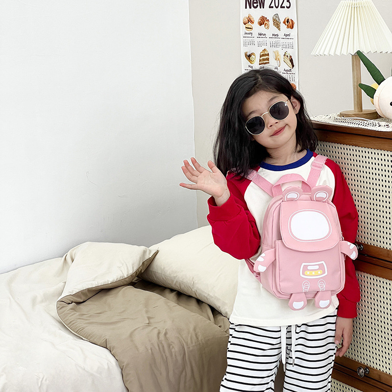Picture of Children's Schoolbag Japanese Anti-lost Kindergarten Baby Backpack Cute Astronaut Boys and Girls Casual Backpack