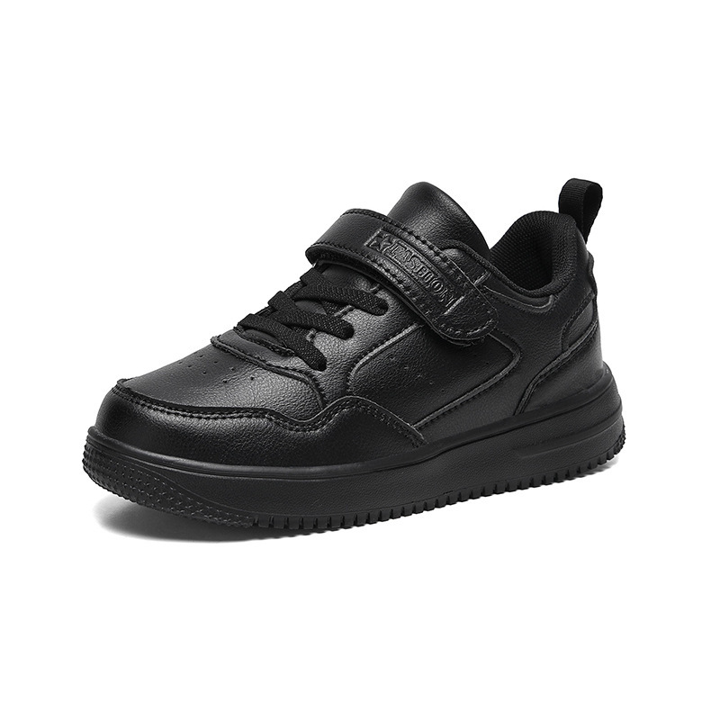 790 Campus Girls White Sneakers Kidsren's White Shoes Men's 2025 Spring New Student Leather Waterproof Small