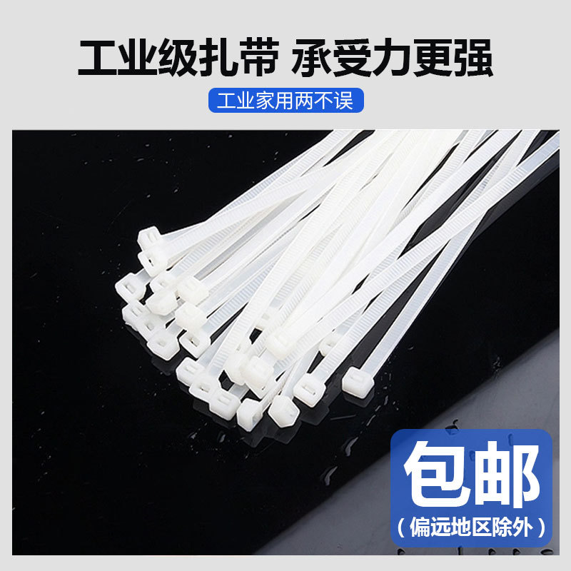 Picture of CHS Changhong plastic B- grade cold-resistant bunching nylon cable tie 3*4*5*8*100*150*200*300 wholesale