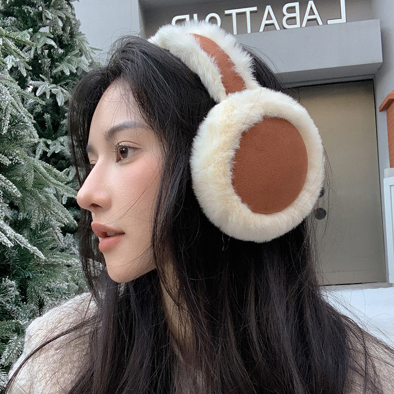 Picture of Maillard Plush Earmuffs Cycling Warm Women's Winter Earmuffs Earmuffs Earmuffs Earmuffs Earmuffs Imitation Rabbit Hair Earmuffs