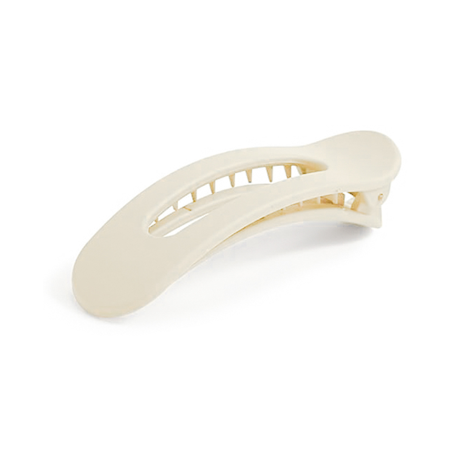 Picture of Cross-Border Large Flat Duckbill Clip Oval Hair Claw Clip European and American Fashion Back of the Head Claw Clip French Matte Hair Accessory