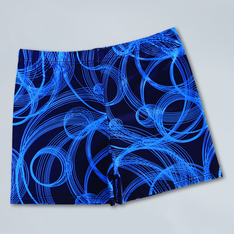 Picture of New boxer swimming trunks men's fashion printing casual quick-drying Hot Spring Holiday Beach swimming pool swimming trunks