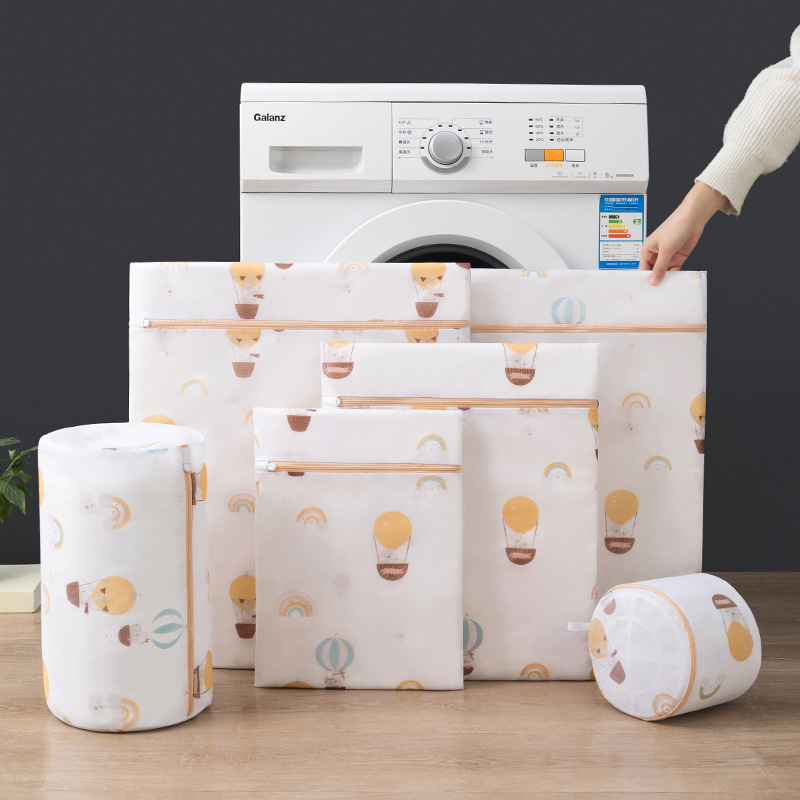 Thickened fine mesh laundry bag machine washing special clothing washing bag printed underwear bra bag suit manufacturers wholesale