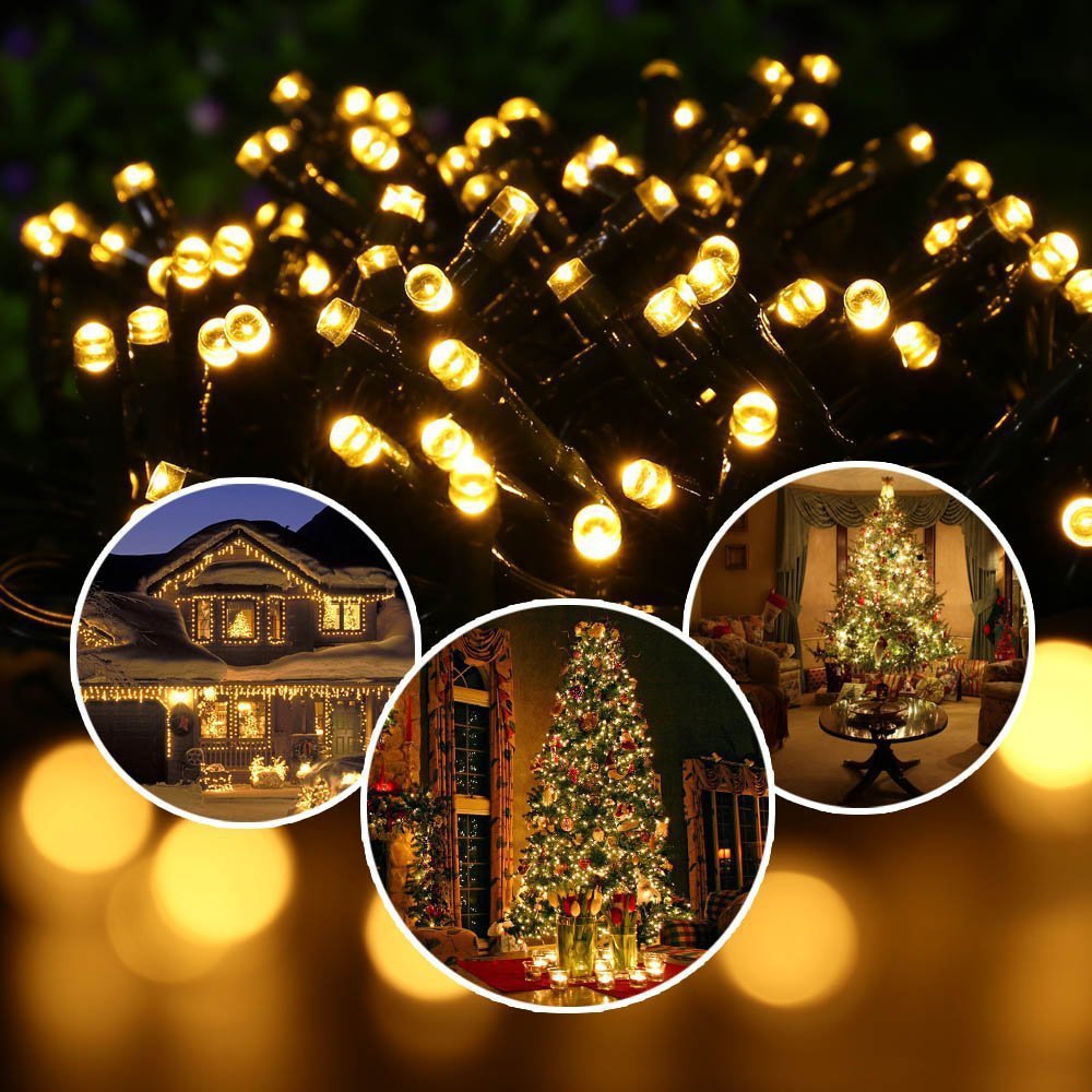 Picture of Ins Outdoor Camping Style Waterproof Solar Light String Led Ground Landscape Light 8 Functions Christmas Garden Decoration
