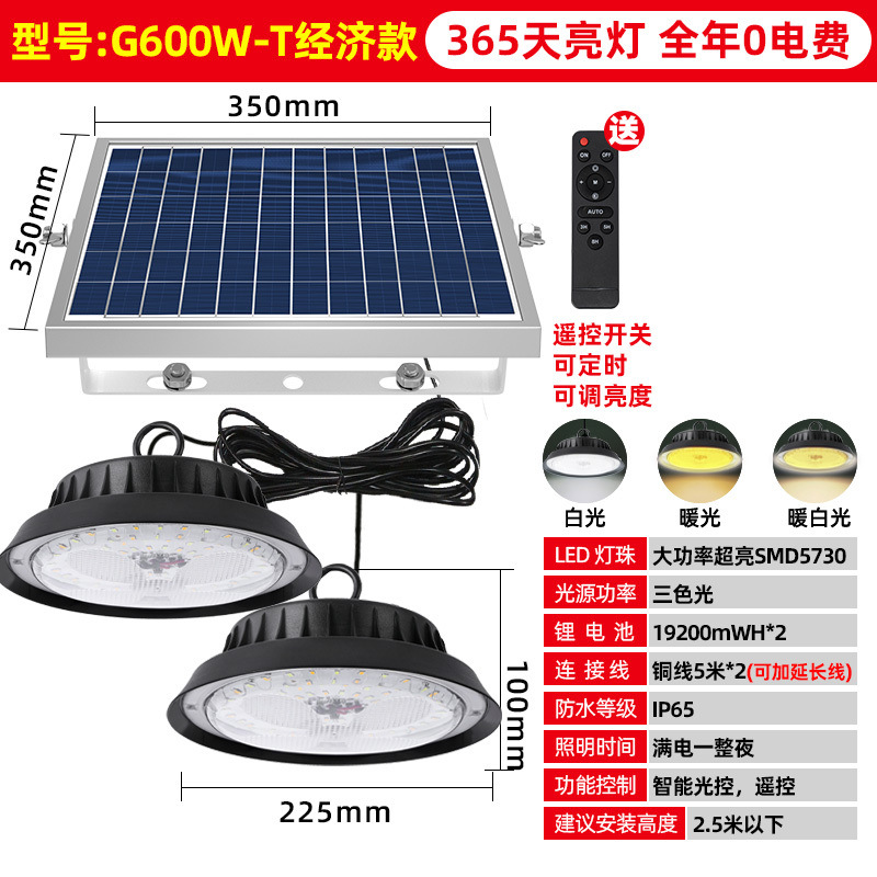 Picture of Solar Light Outdoor Chandelier Garden Light Household Super Bright Outdoor Waterproof Garden Balcony Door Lighting Wall Lamp