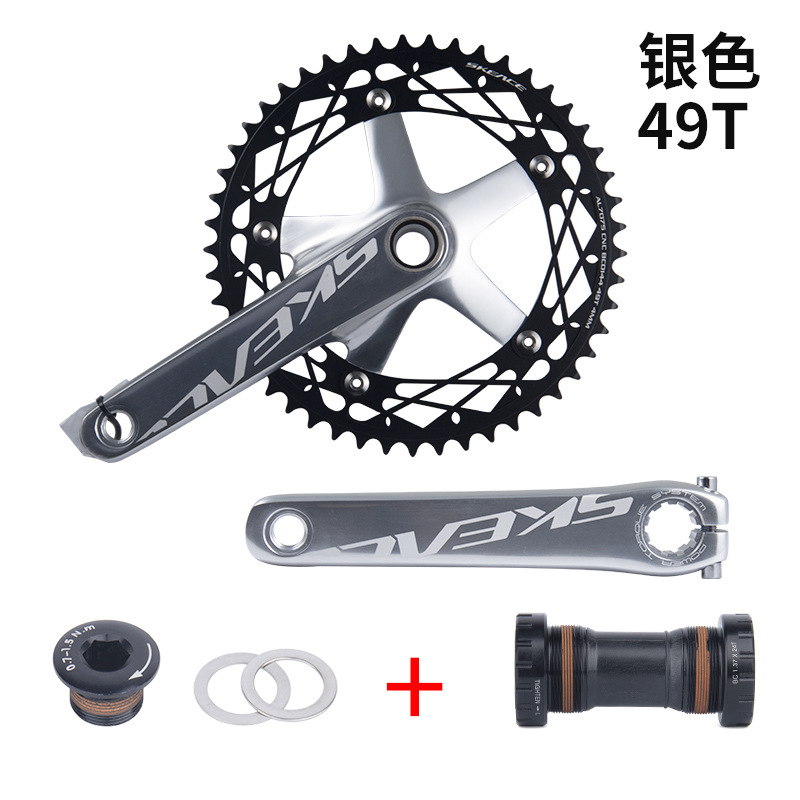 Picture of Bolany Mountain Venue Vehicle Round Hole Dead Speed Chainring Large Chainring 48t 49t Single Speed Chainring Crank Chainring