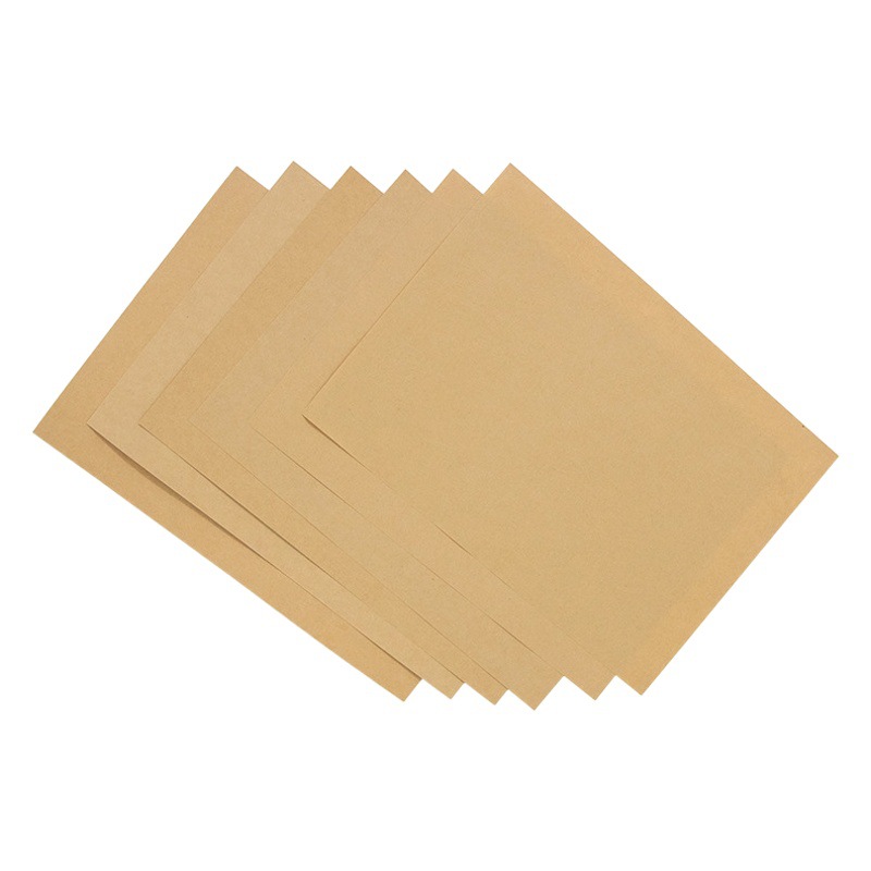 Factory Customized A4 Kraft paper wholesale printing packaging carton Kraft paper flower packaging painting art hard cardboard