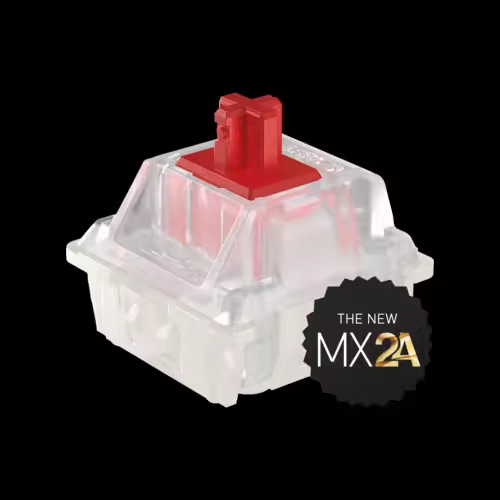 Picture of cherry cherry shaft mechanical keyboard MX2A shaft body switch green tea black silver mute red shaft RGB transparent