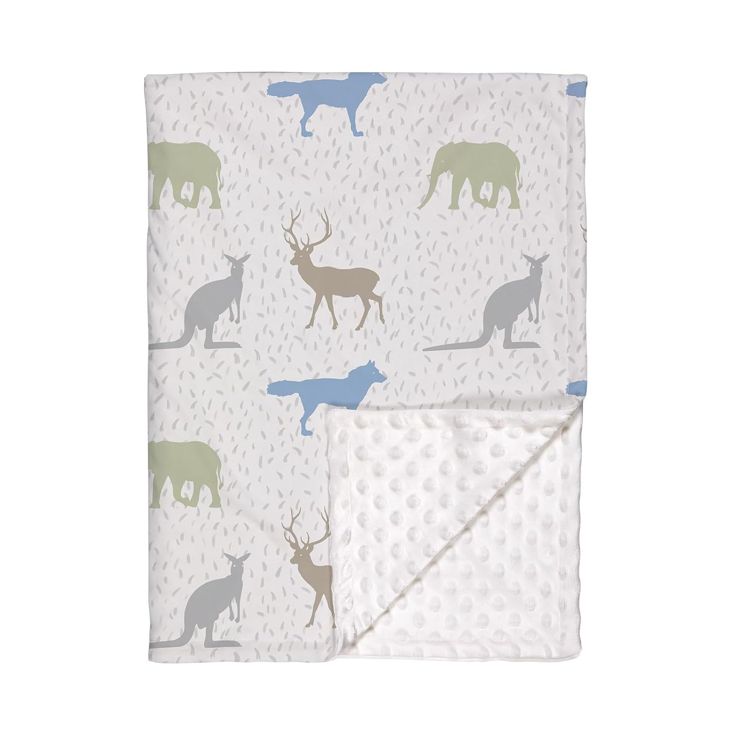 Picture of Cross-border Double-layer Bean Blanket Blanket Children's Nap Blanket Air Conditioning Cover Crystal Velvet Bubble Blanket