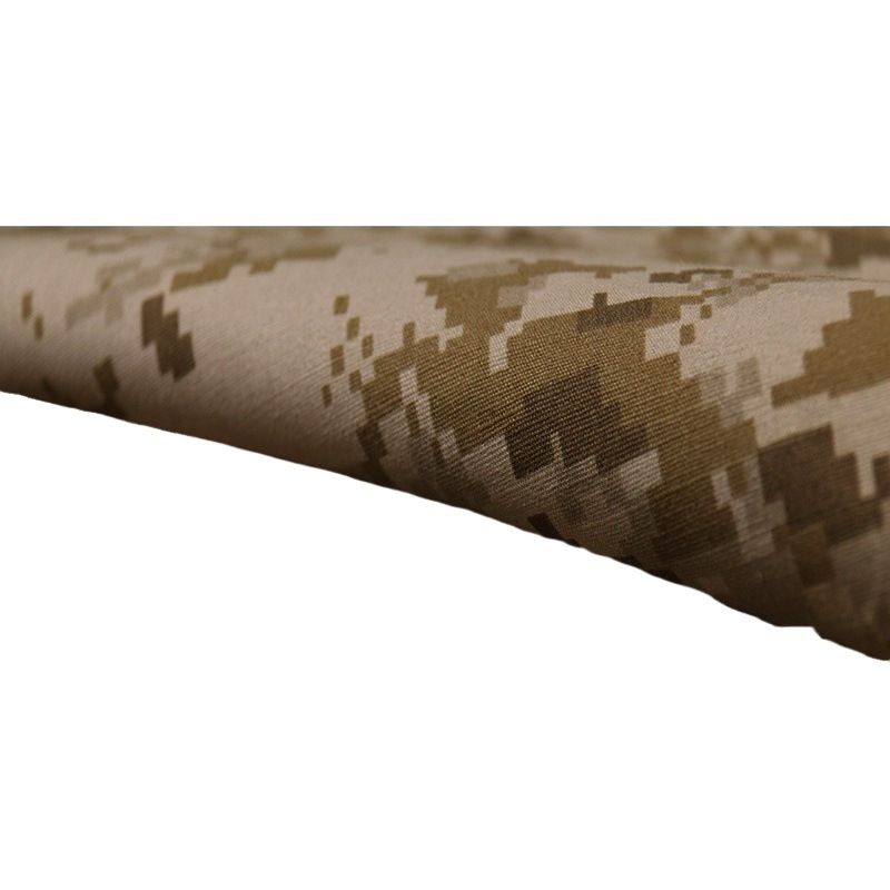 Rongsheng Camouflage Factory in stock Supply Polyester Cotton Paister TC65/35 AOR1 Desert Digital Camouflage Printing