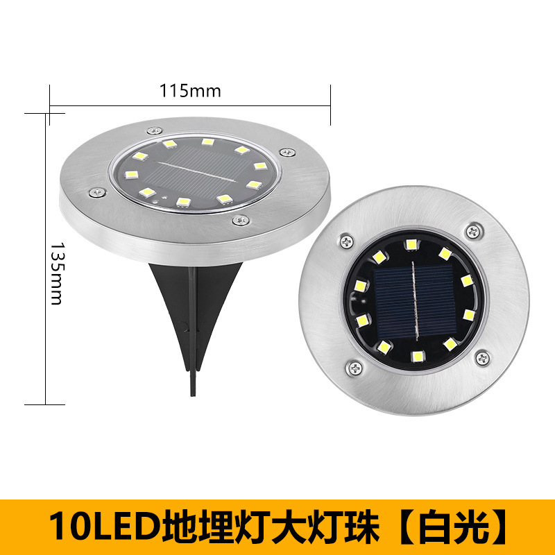 Picture of Solar Buried Lawn Lights Outdoor Landscape Lights Night Lights Courtyard Garden Rainproof Villa Outdoor Lights
