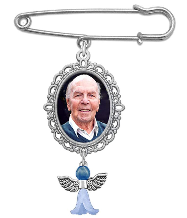 Picture of New Jewel Tray DIY Photo Frame Pendant Holiday Memorial Pendant Wedding Flower Decoration
