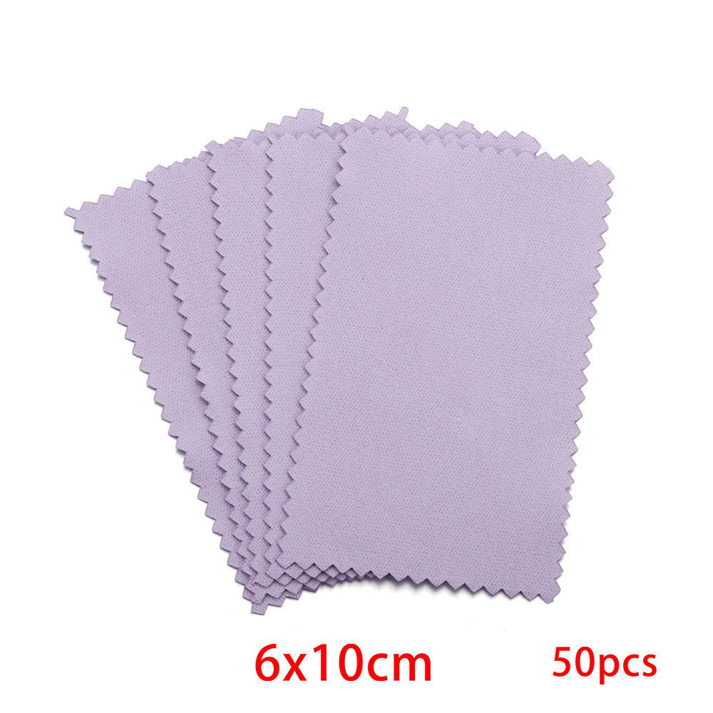 Picture of Jewelry Maintenance Square Marble Pattern Silver Wipe Double-sided Mirror Wipe Cloth Silver Gauze Suede Bright Silver Cloth