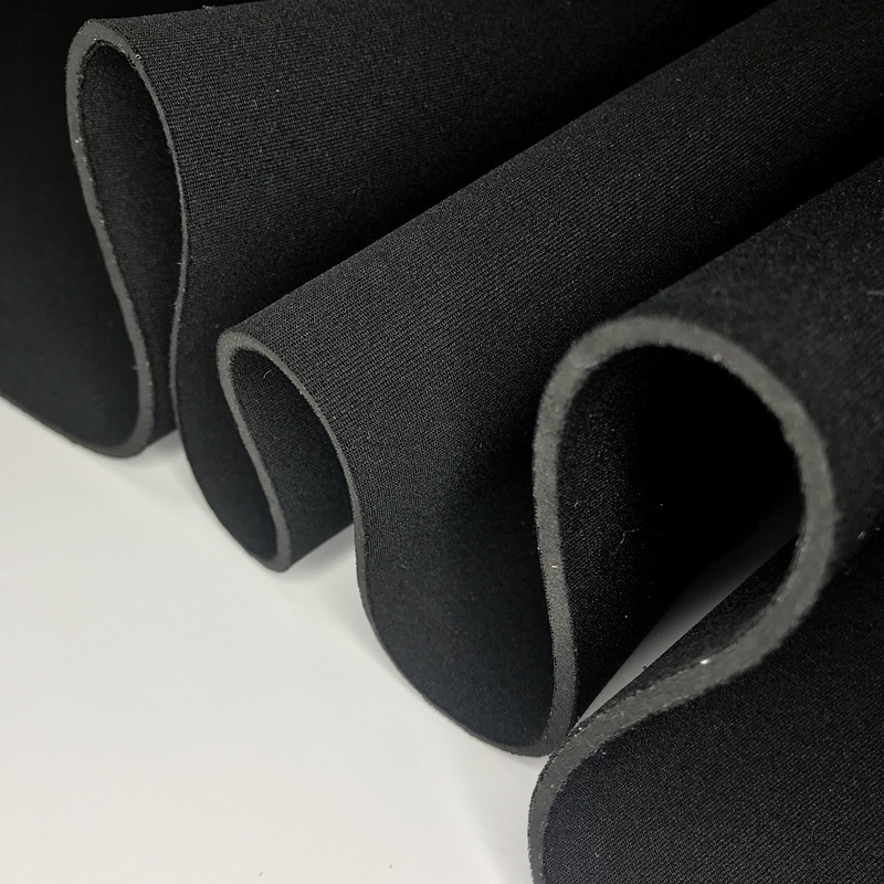 Neoprene Submersible Material Sbr Double-Sided Composite Polyester Fabric Sports Protective Gear Elastic t Cloth Luggage Fabric