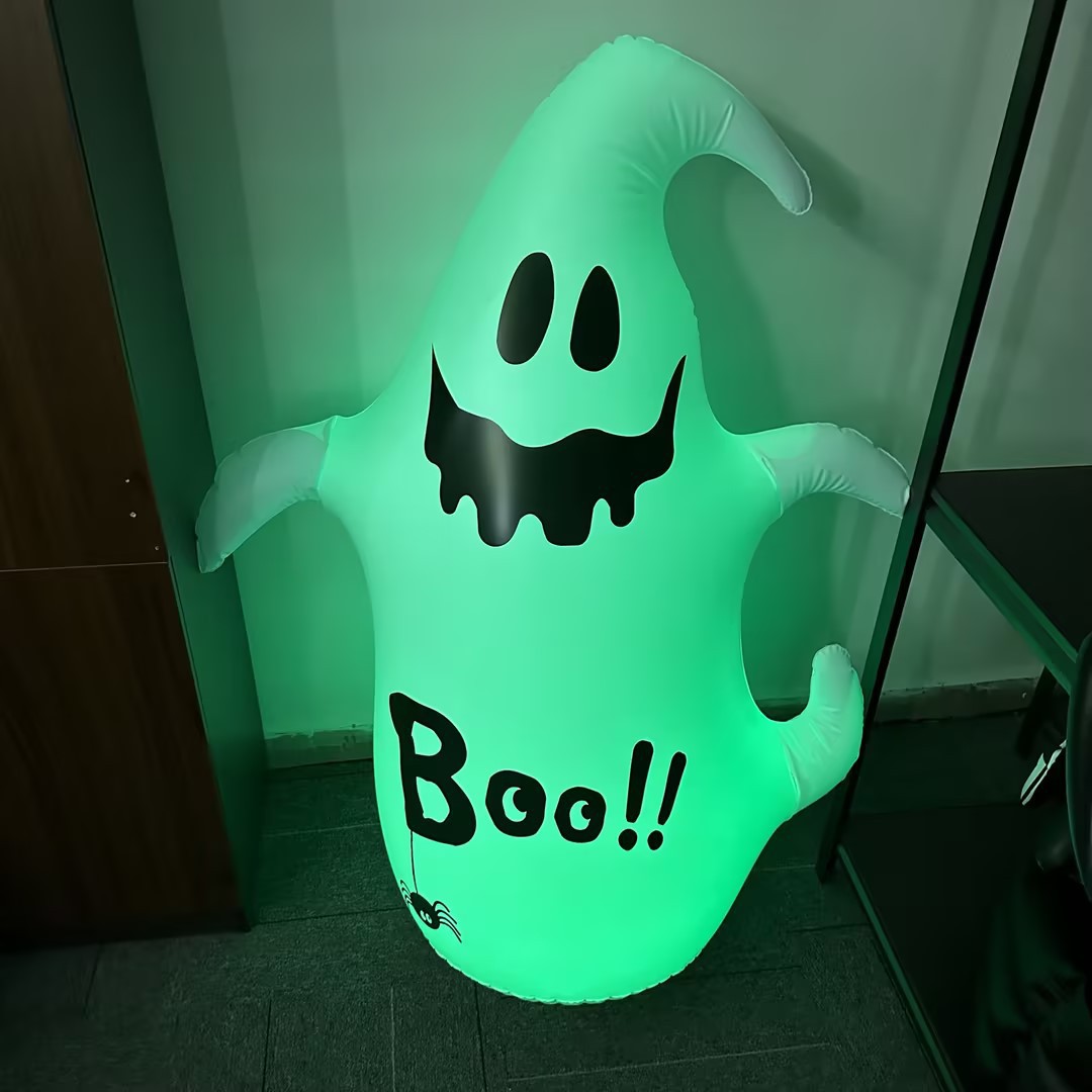 Picture of Cross-border hot selling Halloween pumpkin tumbler inflatable vertical pumpkin party white ghost ghost props ornaments
