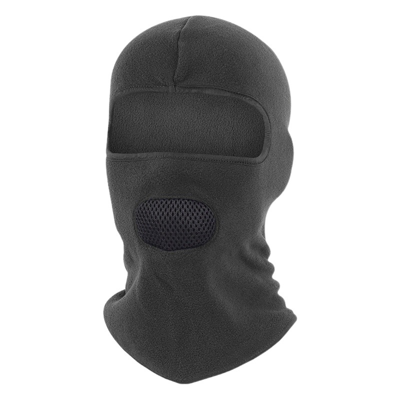 Ruidong Cross-Border Outdoor Polar Fleece Hat Windproof Ski Warm Mask Cycling Mask Breathable Open Hood Hat