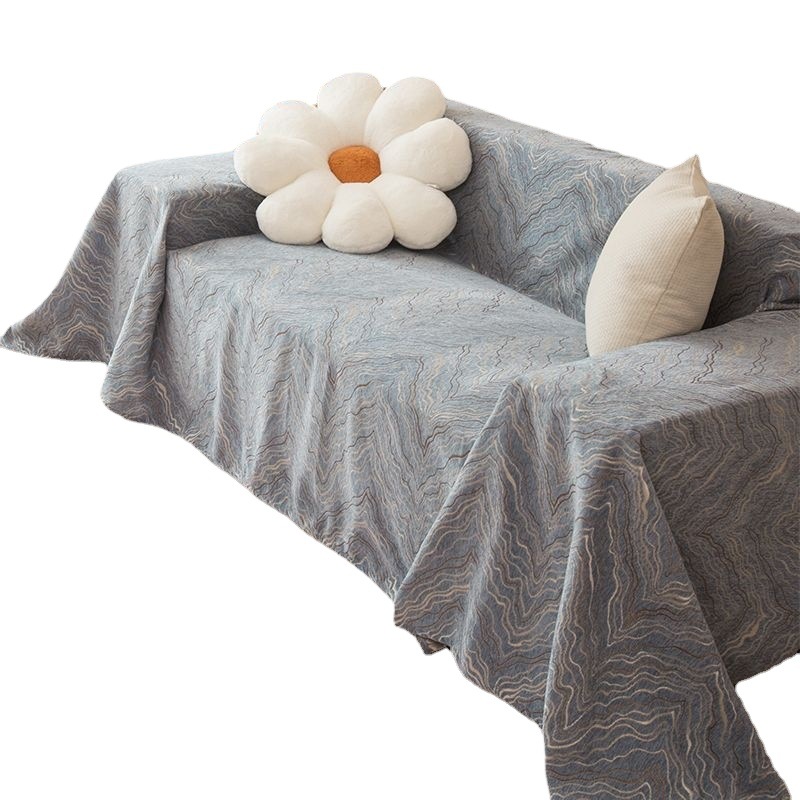 Mountain Pattern Ins Style Sofa Blanket Advanced Sense Anti-cat Scratch Sofa Towel Large Size Dust-proof Cloth Cover Cloth Cover Cushion Cover Towel