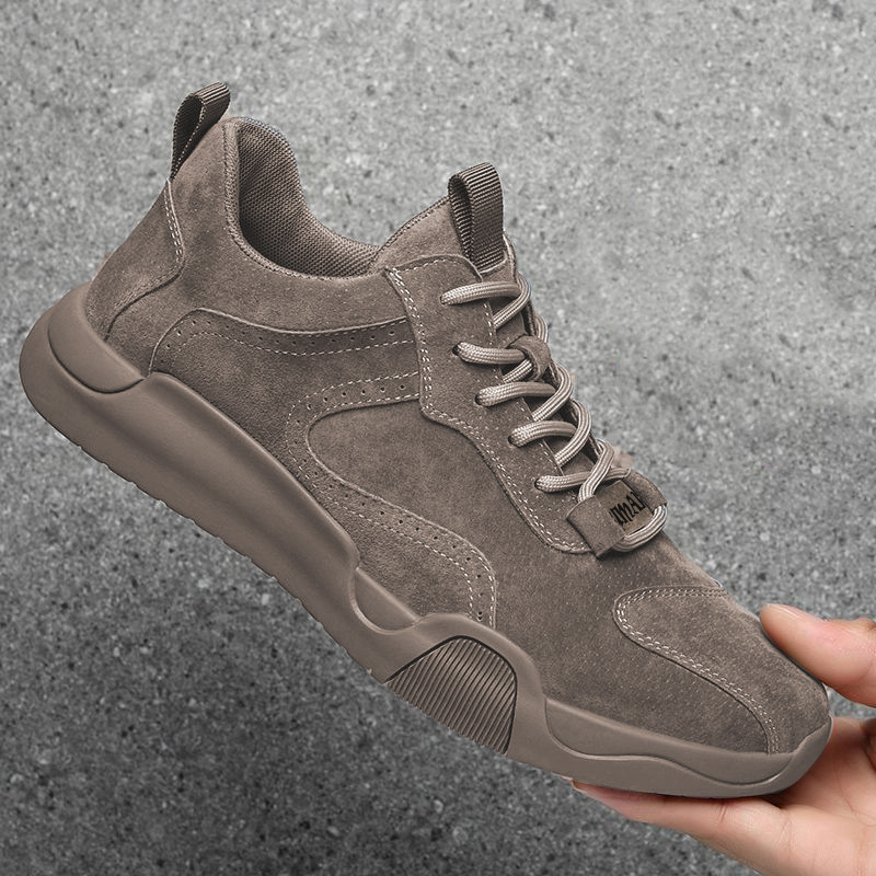 2025 new cross-border sports and leisure shoes, running shoes, versatile trend, handsome board shoes, men's Korean version of foreign trade men's shoes