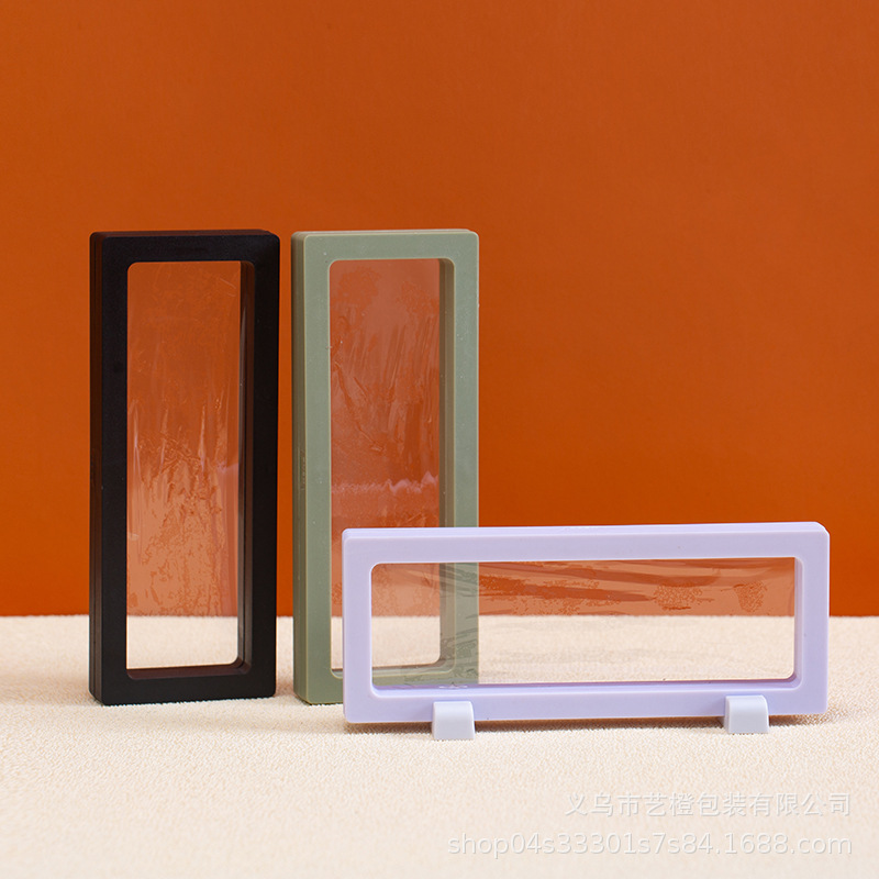 Promotional Transparent Pe Suspension Box Small Commodity Gift Box Jewelry Storage Packaging Box Bracelet Necklace Ready Stock