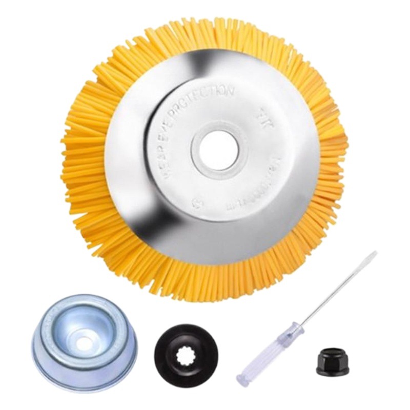 Garden machinery lawn mower nylon silk bowl type weeding brush lawn mower weeding head lawn mower accessories