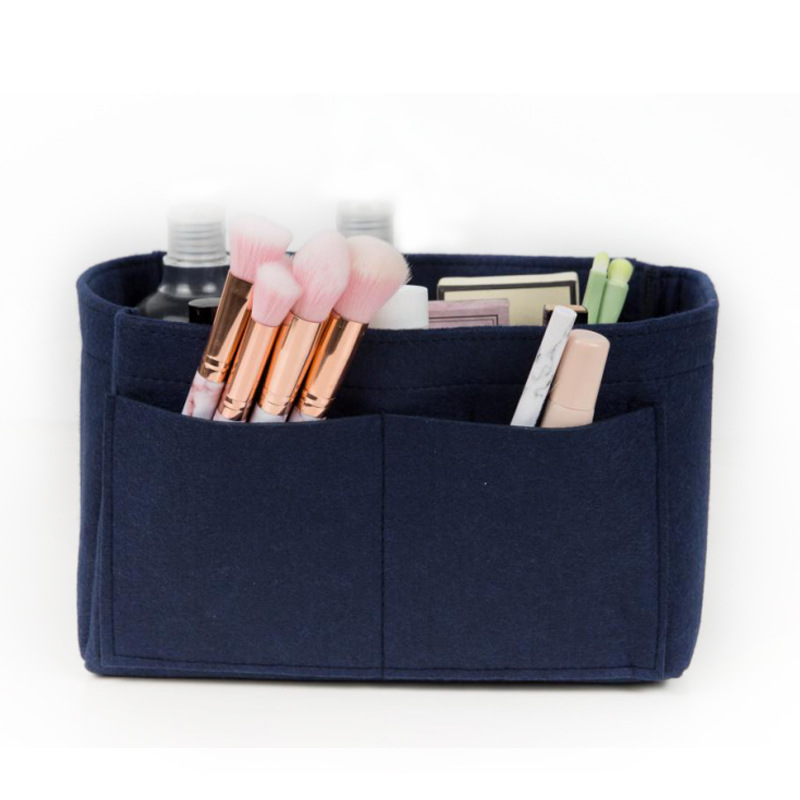 Picture of [Felt Cosmetic Bag] Spot Wholesale Cosmetic Storage Felt Cosmetic Bag Simple Fashion Felt Cosmetic Bag