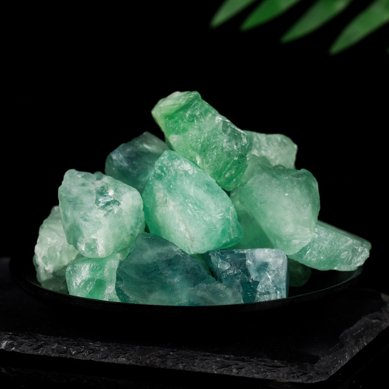 Picture of Spot wholesale Crystal raw stone aromatherapy stone scented stone natural powder Crystal Green fluorite amethyst Citrine Crystal Stone