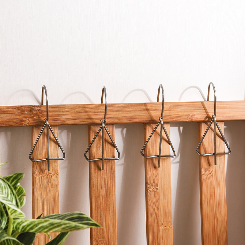 Picture of Gardening Plant Ceramic Flower Pot Hanging Stainless Steel Hook Balcony Anti-theft Net Red Pottery Flower Pot Storage Pot Hanging