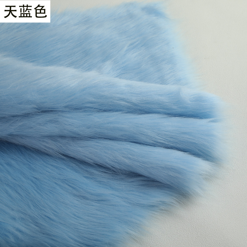 Picture of Imitation fox fur cloth plush cloth fabric 5cm long fur carpet cloth imitation fur clothing animal hair