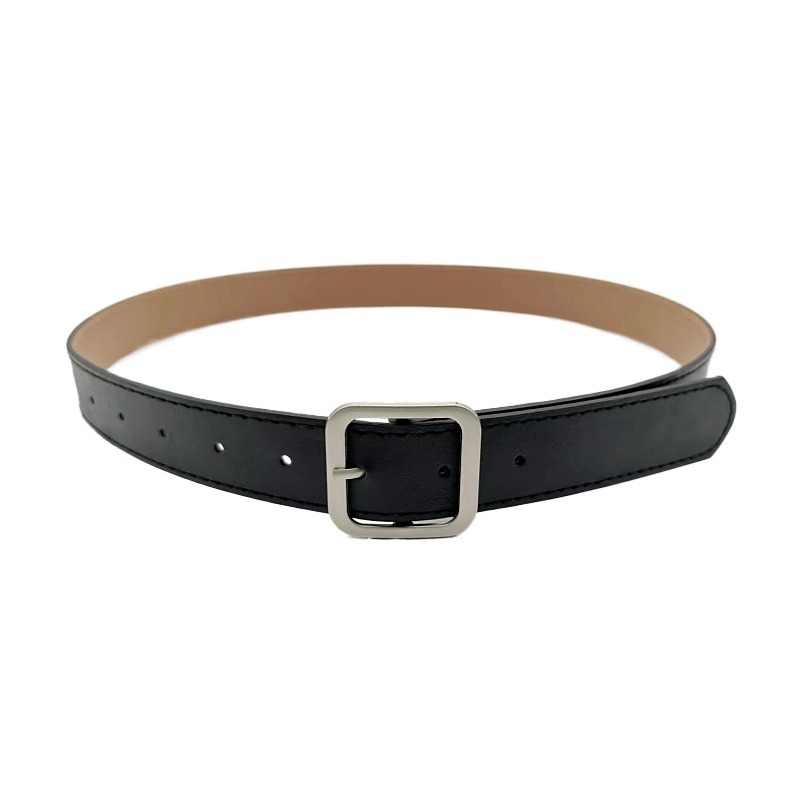 Picture of New Square buckle belt for women South Korea fashion all-Match belt Chic student casual retro Chic color buckle belt pants belt