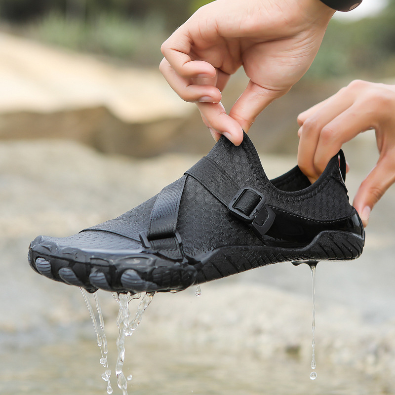 Picture of Factory River Tracing Shoes for Men and Women, Beach Diving, Snorkeling and Swimming Shoes, Outdoor Hiking and Mountaineering Five-Finger Shoes, Cycling Fitness Shoes
