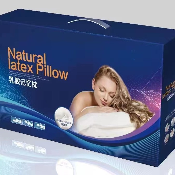 Picture of [Large quantity favorably] Space memory pillow cervical latex pillow slow rebound gift pillow group purchase micro-business generation